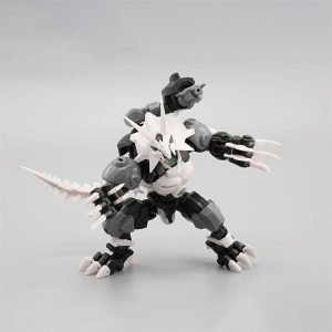 Alternative view of Mô Hình Lắp Ráp 1/24 Manhunter R-Fossil - Kemo No. 57 - Robot Xương Khủng Long Máy