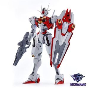 Alternative view of HG TWFM 1/144 Gundam Aerial ver Metallic Red - Xindong High Grade - Robot vũ trụ Witch from Mercury (Ad Stella)