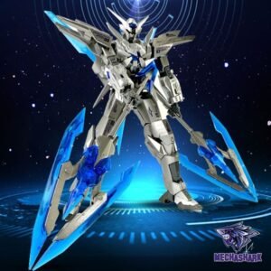 Mô Hình Lắp Ráp HG BF 1/144 Transient Fighter ver Metallic Silver - JMS Fighter - Robot vũ trụ Build